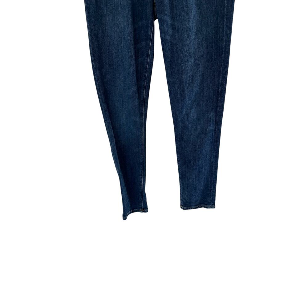 AGOLDE Reverb Basic Dark Wash Sophie High Waisted Cropped Skinny Jeans Size 27 - Picture 4 of 9